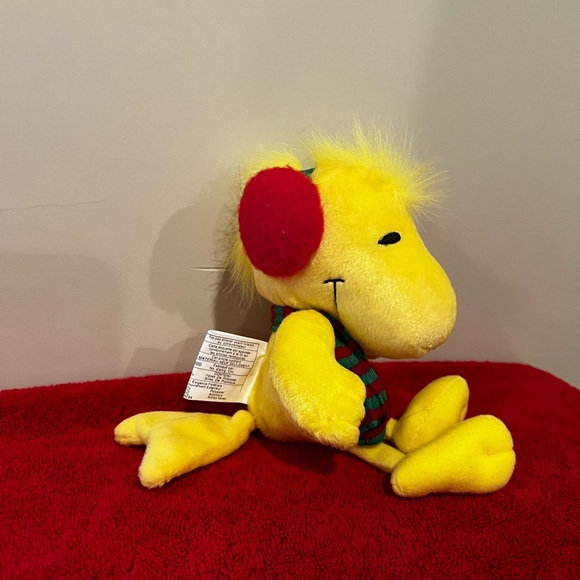 New without Tag Christmas Woodstock Peanuts Plush by Hallmark Collectible - Picture 7 of 8